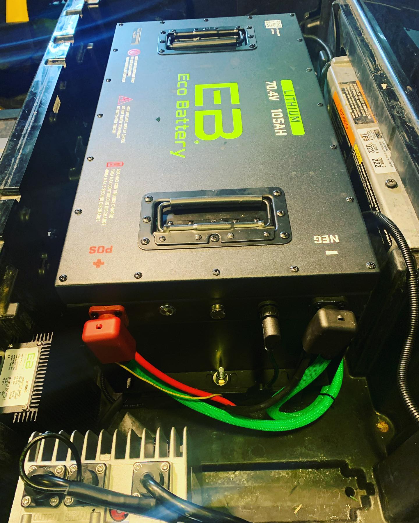 Eco Battery 70v 105ah Lithium Conversion for EZGO Models